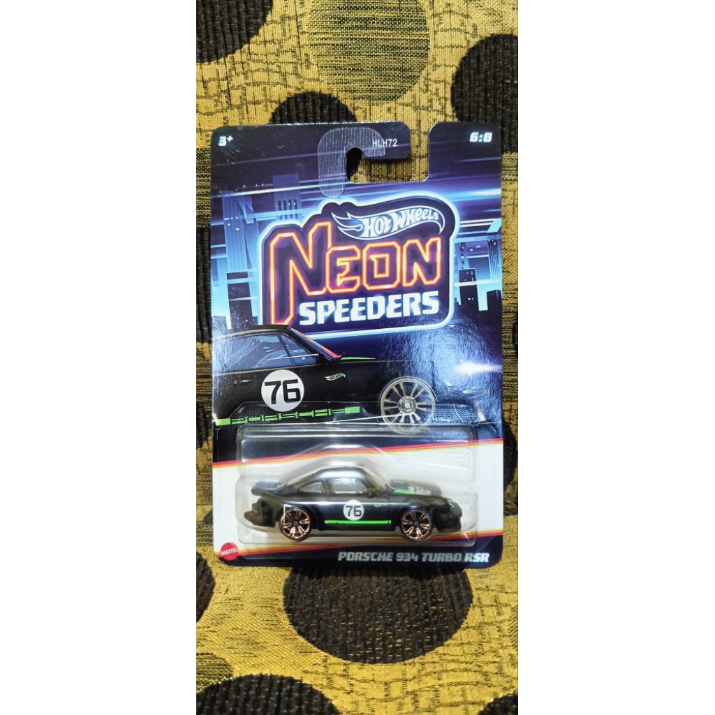 Hot Wheels Porsche 934 Turbo Neon Speeders