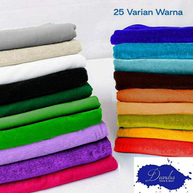 Kain Perca Velboa / Kain Perca Murah Bahan Kerajinan DIY / kain velboa perca murah / kain bahan bone
