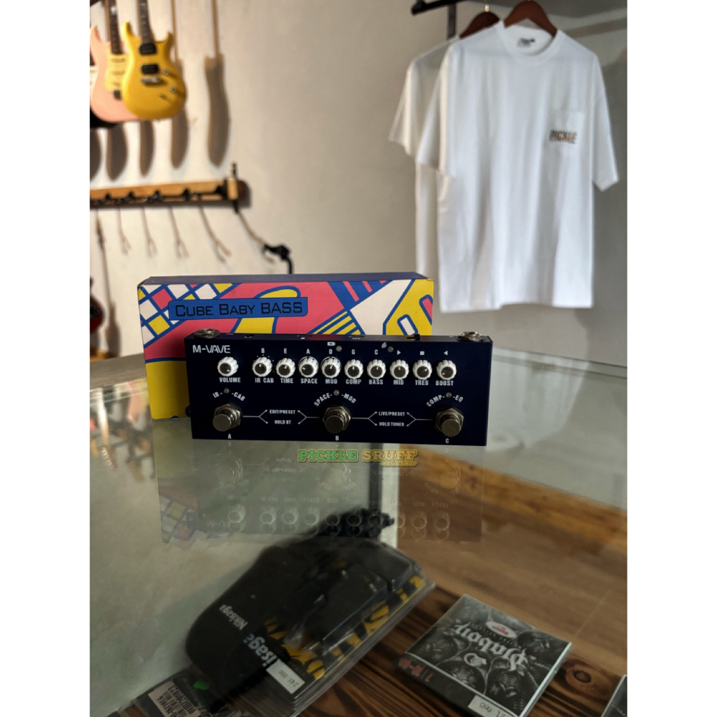 MVAVE CUBE BABY BASS | EFEK BASS M-VAVE CUBE BABY