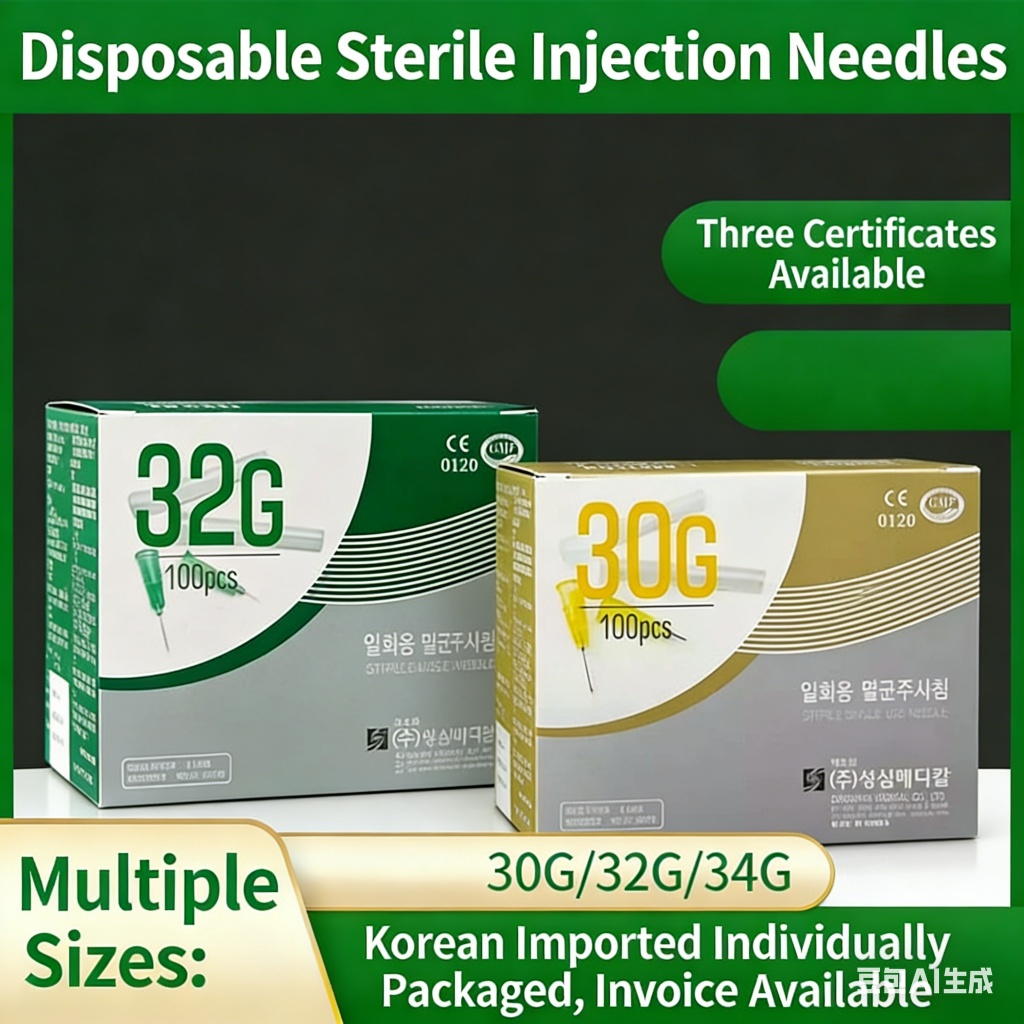 Needle botox skinbooster meso 30g 32g 34g x 4mm jarum meso messo kecil mini pendek BOX GROSIR Sungsh