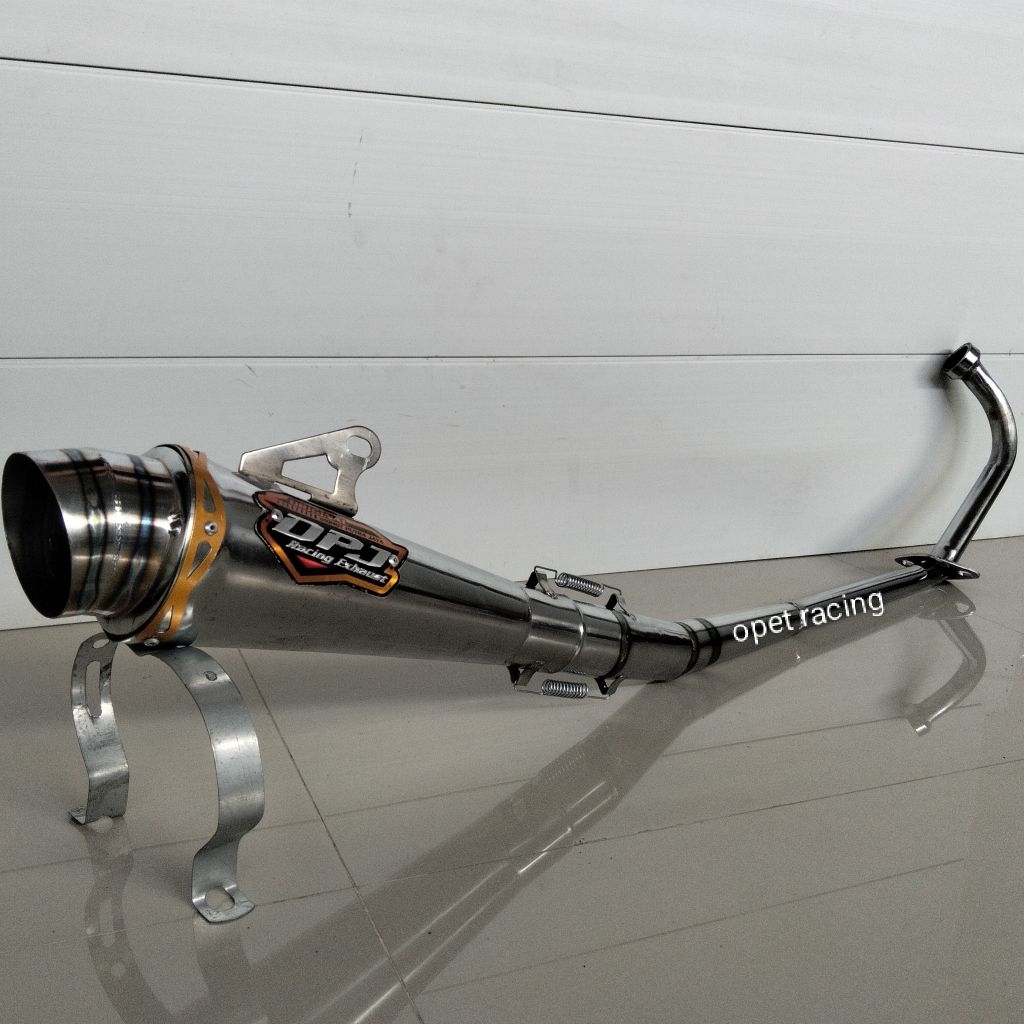 Kenalpot racing DPJ satria Fu karbu satria Fu injeksi Jupiter MX old Jupiter MX new/135