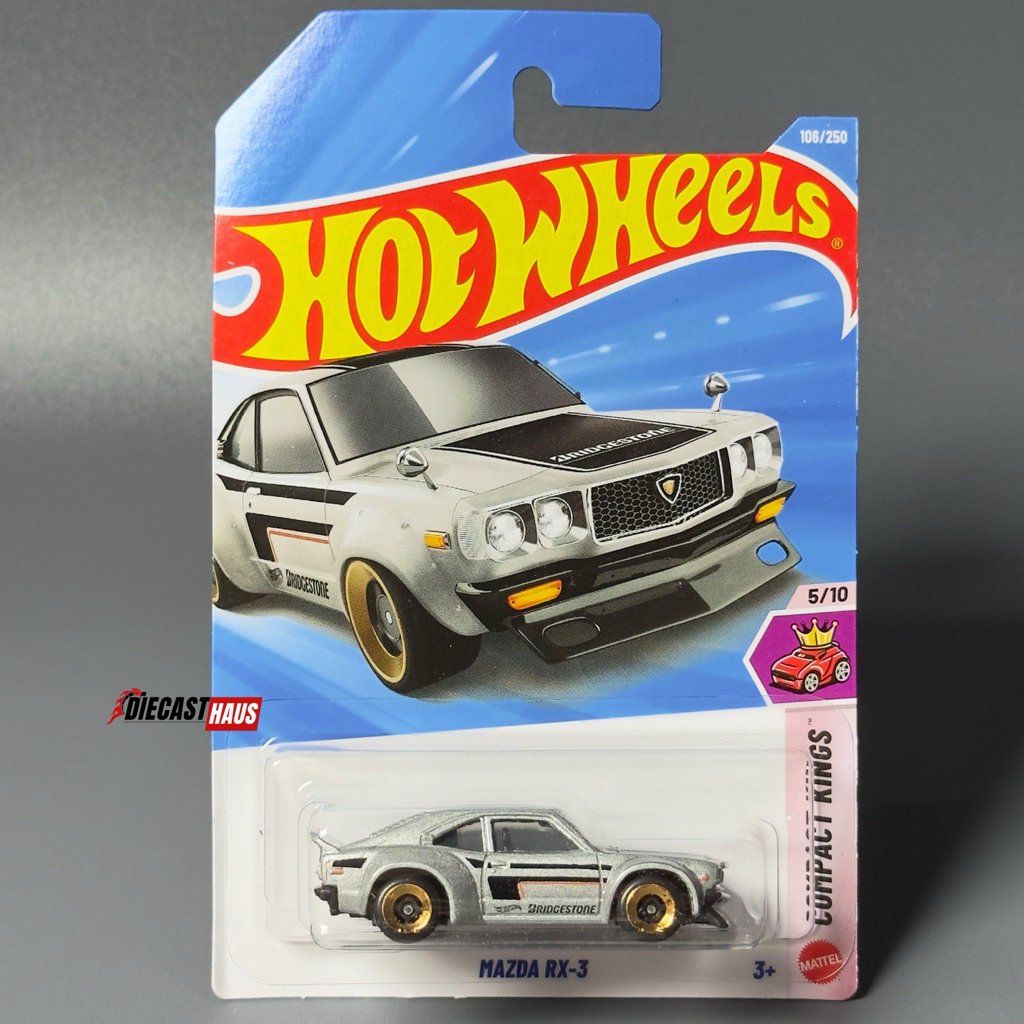 Diecasthaus- Hot Wheels Mazda RX-3 | Mazda RX-3 MadMike Tooned