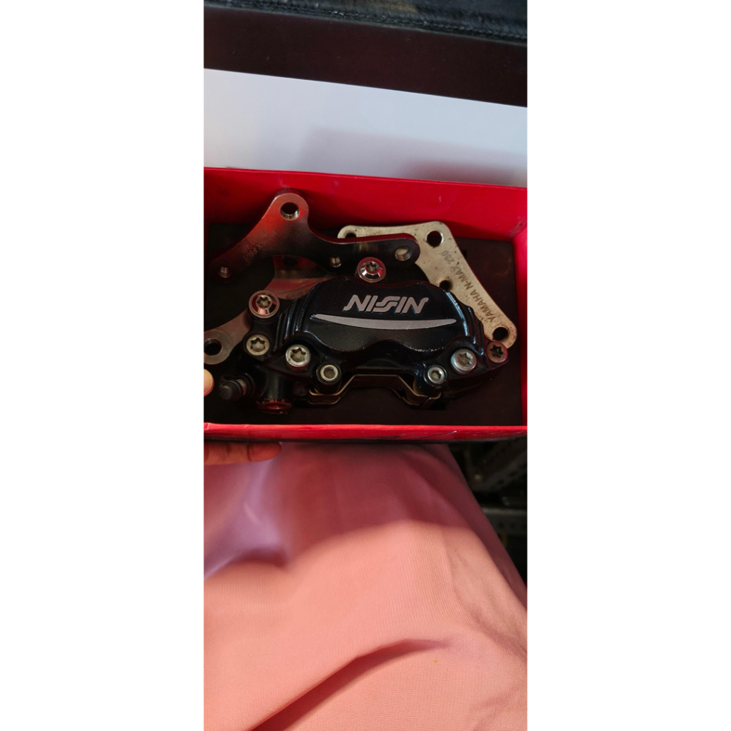kaliper nissin 4 piston 1000% original
