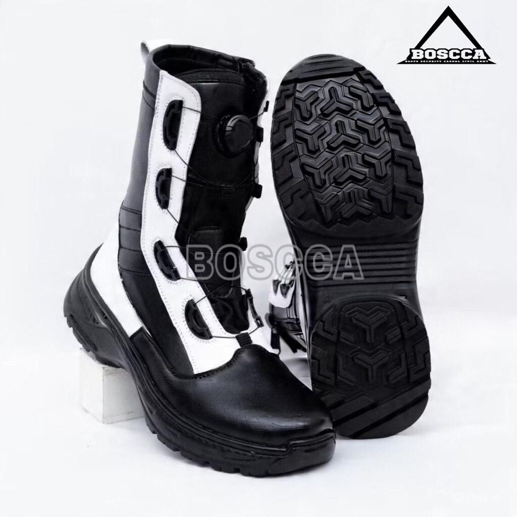 sepatu pdl jatah polri provos tali putar