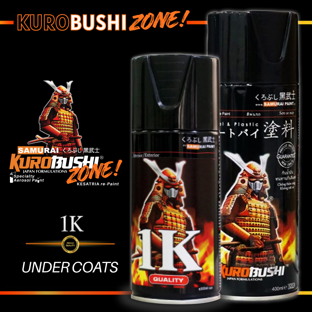 Samurai Paint Cat Dasar Undercoats Varian Terlengkap