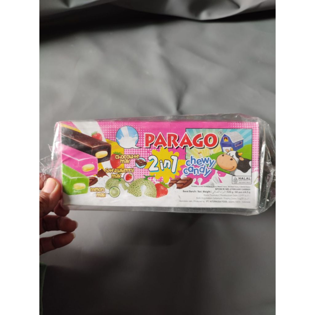 PERMEN PARAGO 2 IN 1 BOX ISI 80 PCS X8 gr