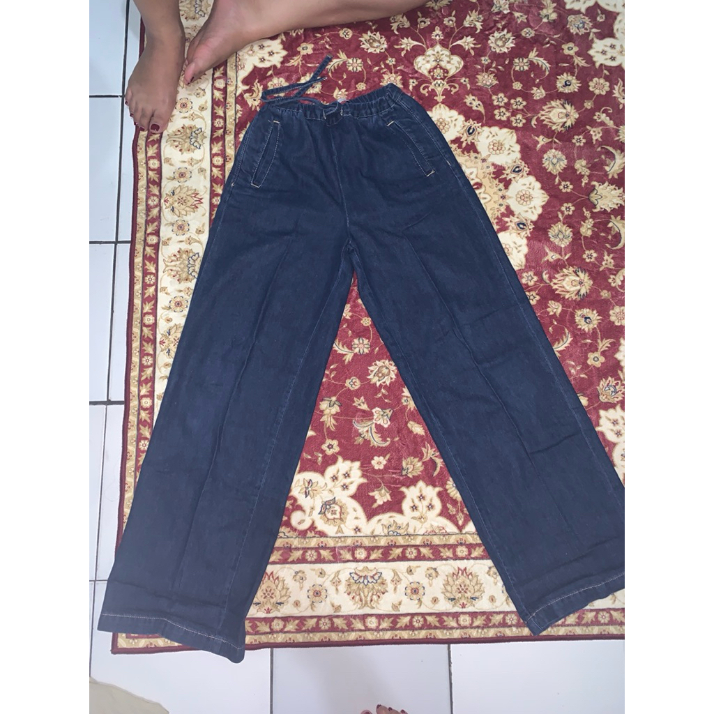 [PRELOVED) Celana Kulot Jeans ZARA Size XS