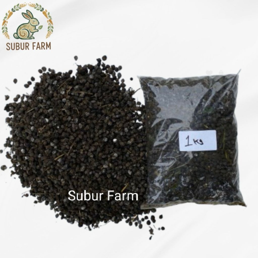 Pupuk organik kotoran kelinci 1kg