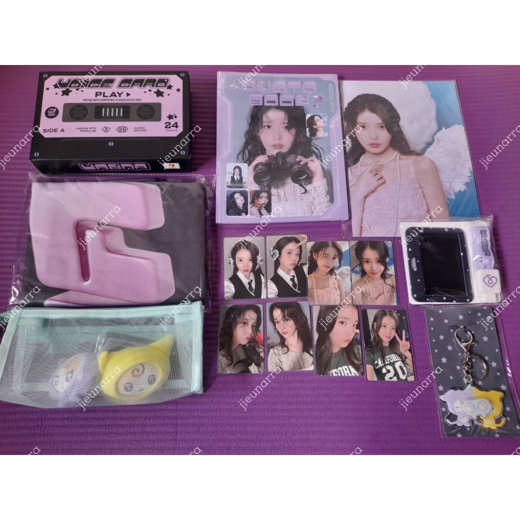 IU Merchandise Official - UAENA 8th Fanclub Kit