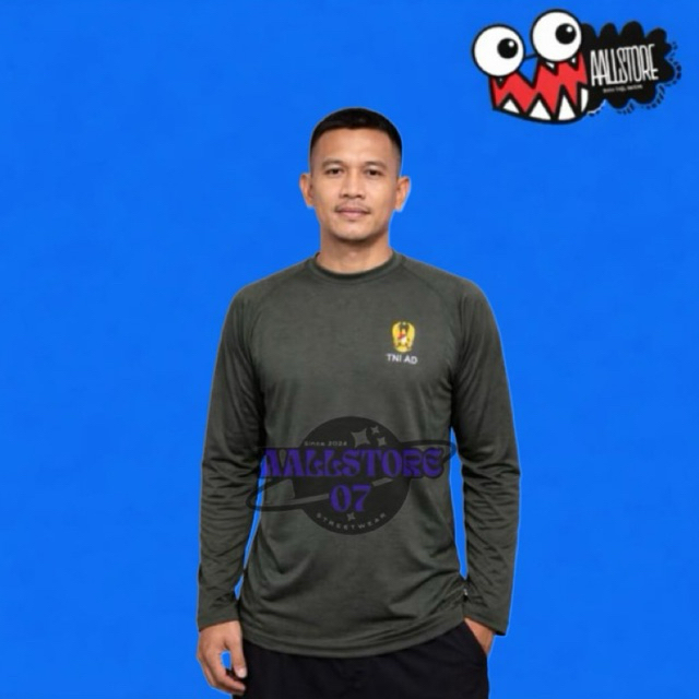 Baju Training TNI AD Lengan Panjang Terbaru (PRODUKSI BUKAN JATAH)