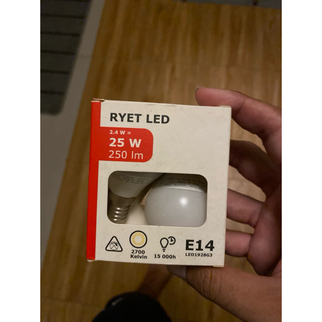 RYET LED IKEA E14