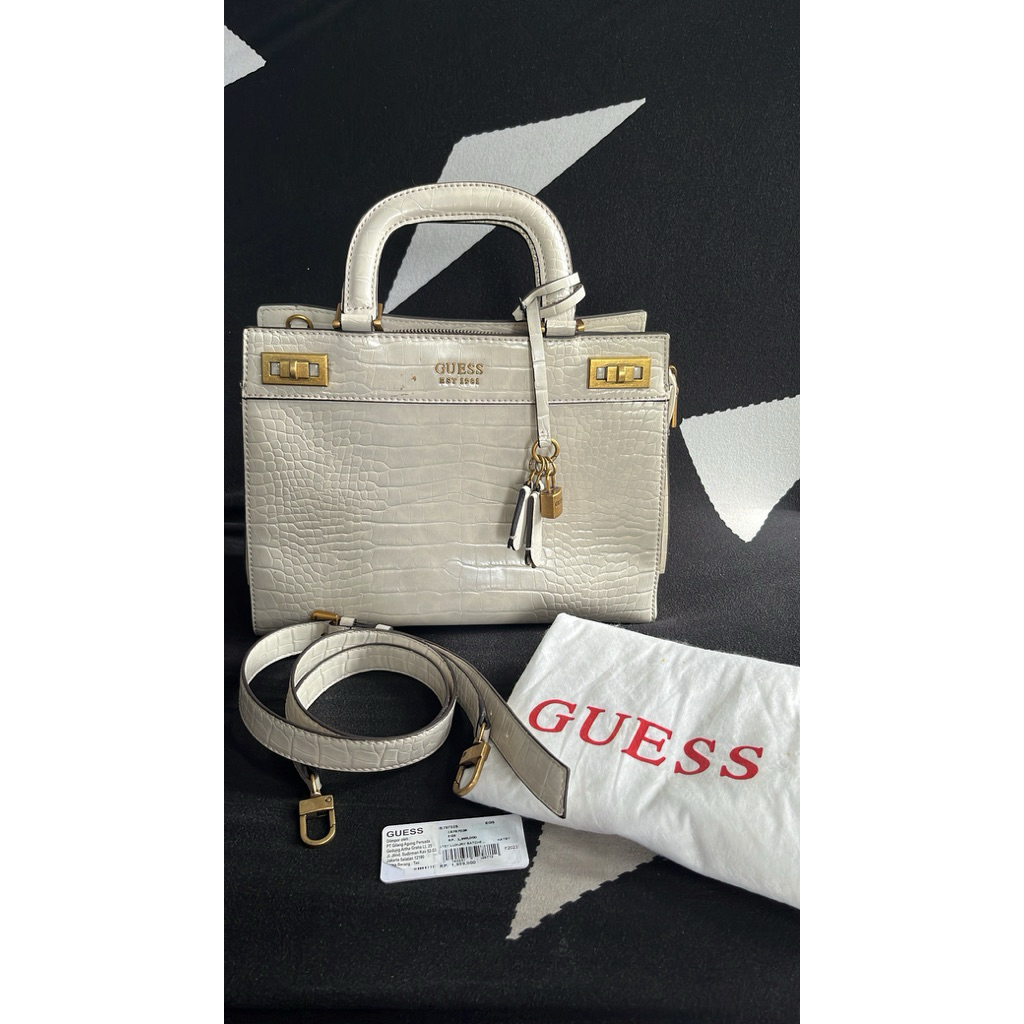 PRELOVED Guess Katey Luxury Satchel