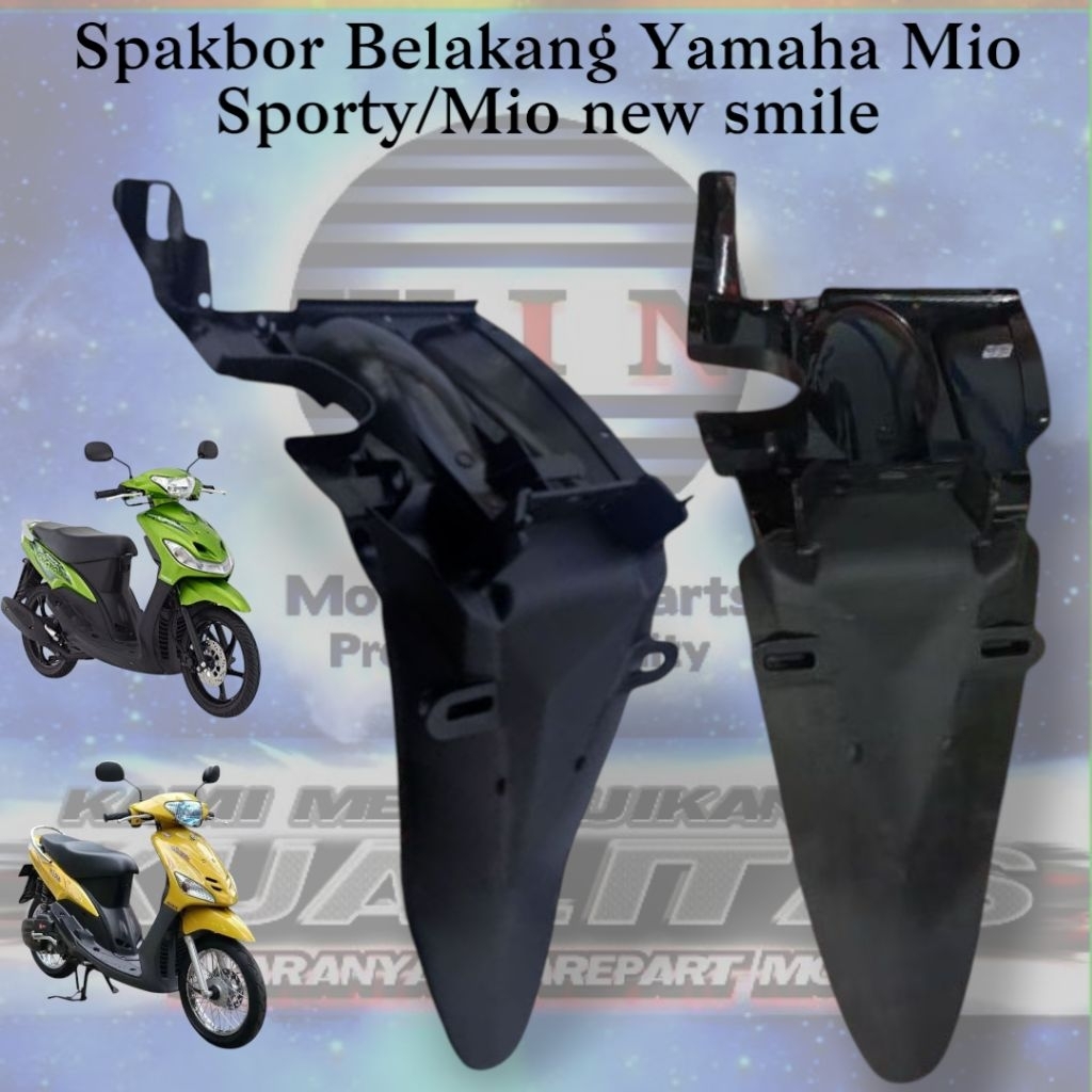 WIN - Sepakbor Belakang Mio Sporty / Mio Smile - Spakbor Belakang Yamaha Mio Merk Win - Slebor Belak