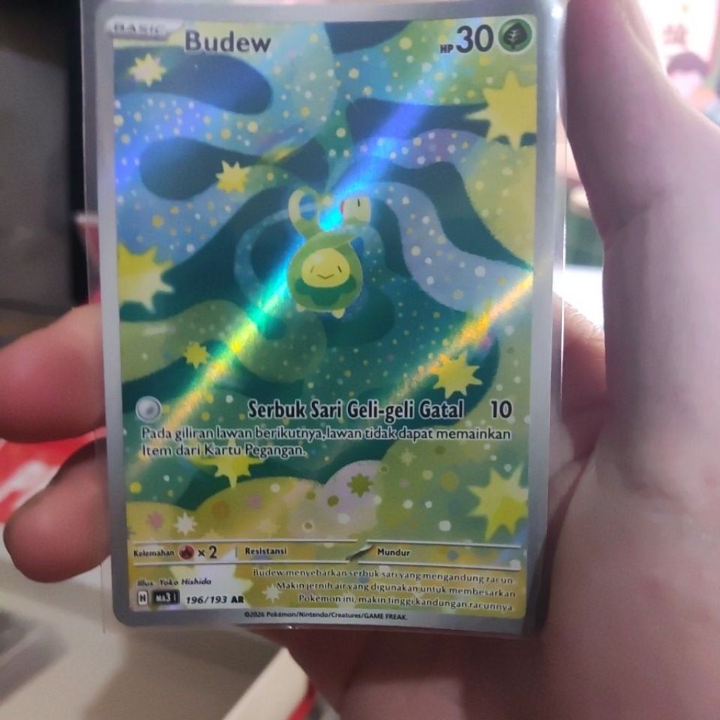 budew ar pokemon tcg indonesia