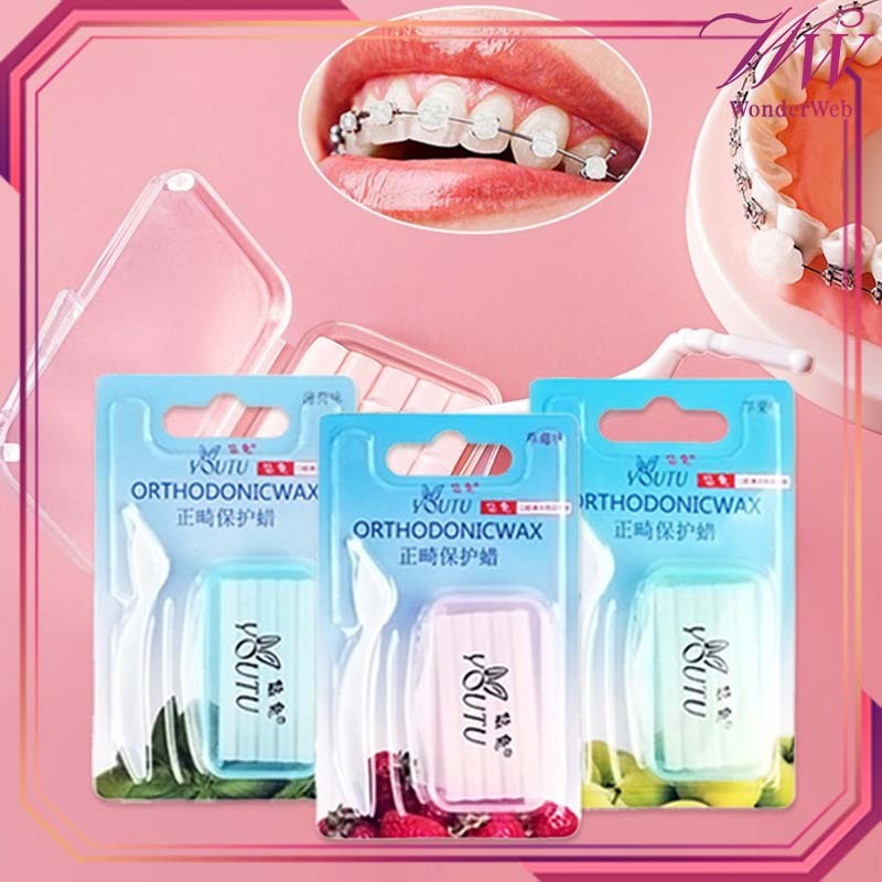 Dental Wax Ortho Lilin Pelindung Behel Ortho Wax Orthodontic Wax Dental Wax Behel