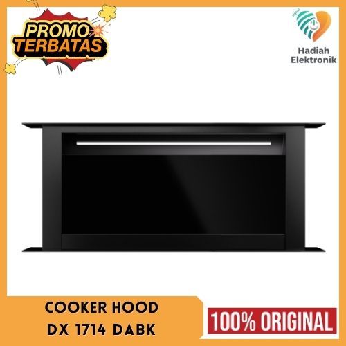 GOURMET DOWNDRAFT HOOD MODENA DX 1714 DABK 70CM COOKER HOOD HIGH AIRFLOW DX1714DABK