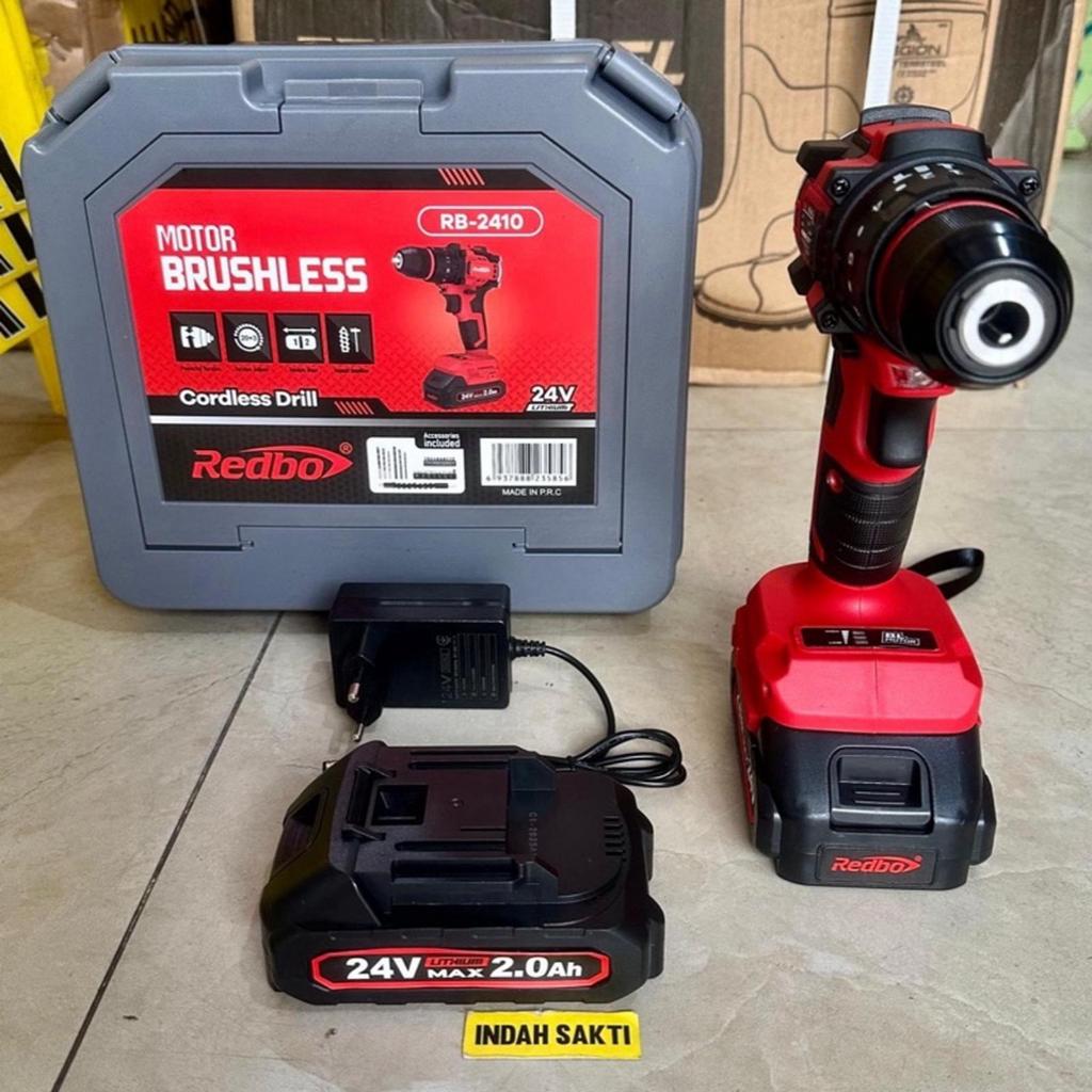 Mesin Bor Beton Baterai 18v Impact Drill Cordless 18v Mdon