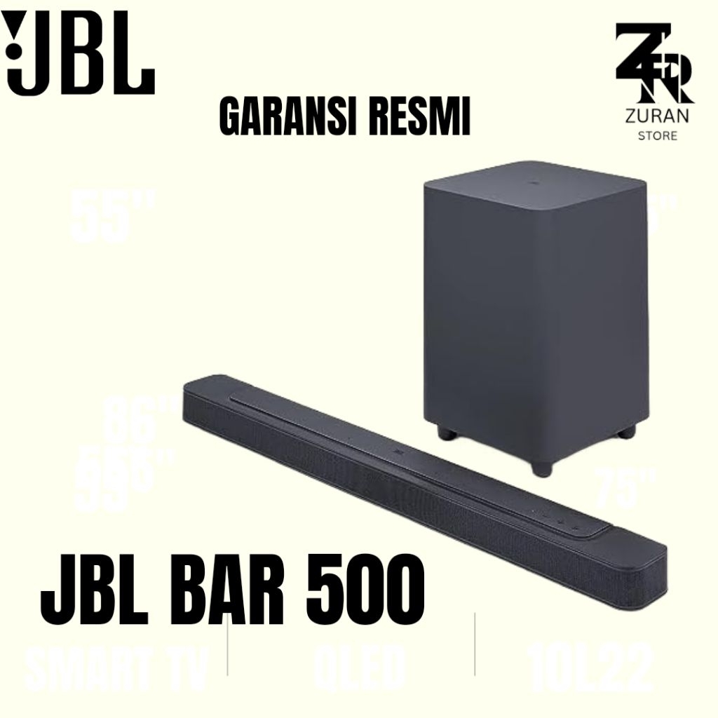 JBL BAR 500 SOUNDBAR ATMOS 5.1 CHANNEL ORIGINAL IMS WARRANTY