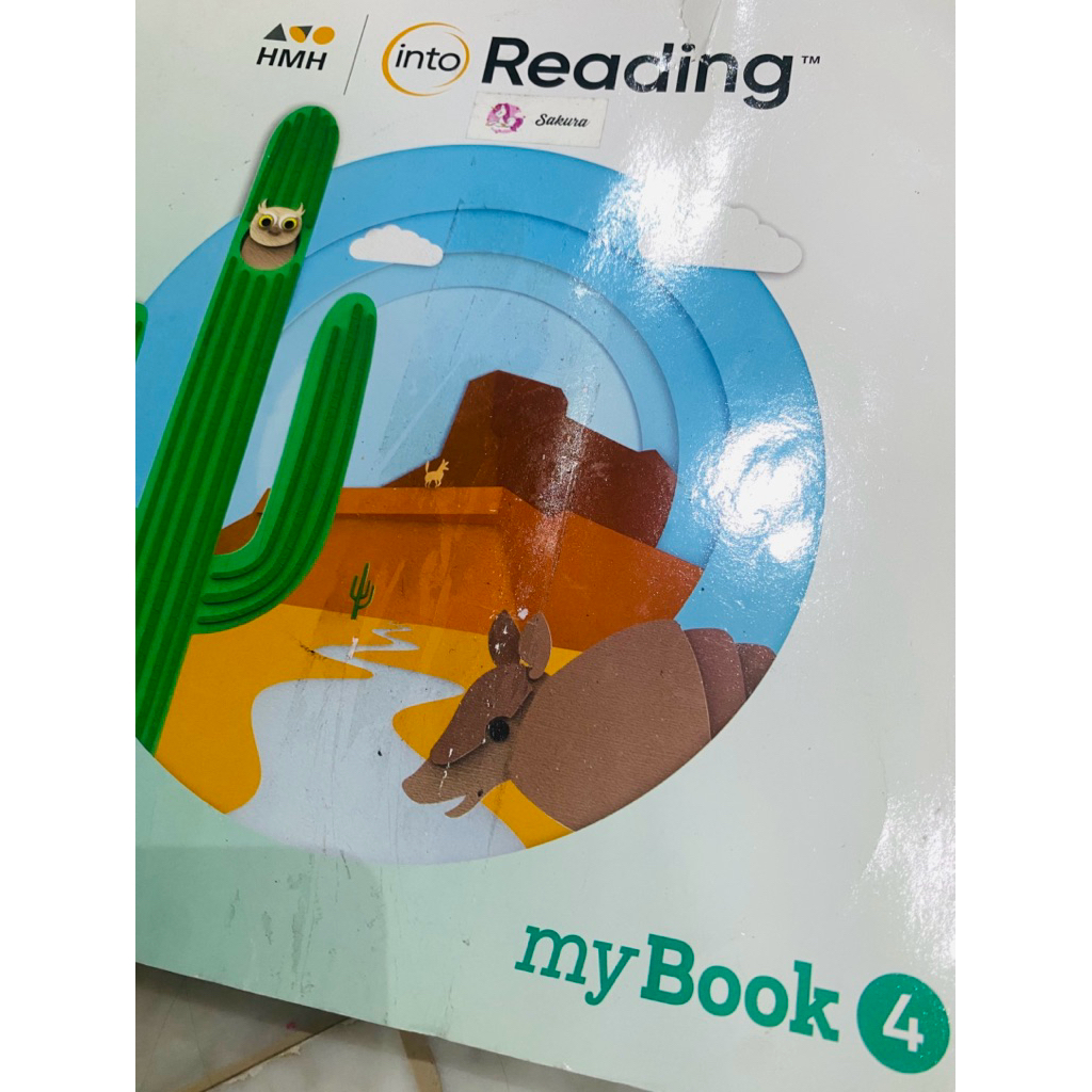 PRELOVED Mybook 4 into Reading HMH Houghton Mifflin Harcourt