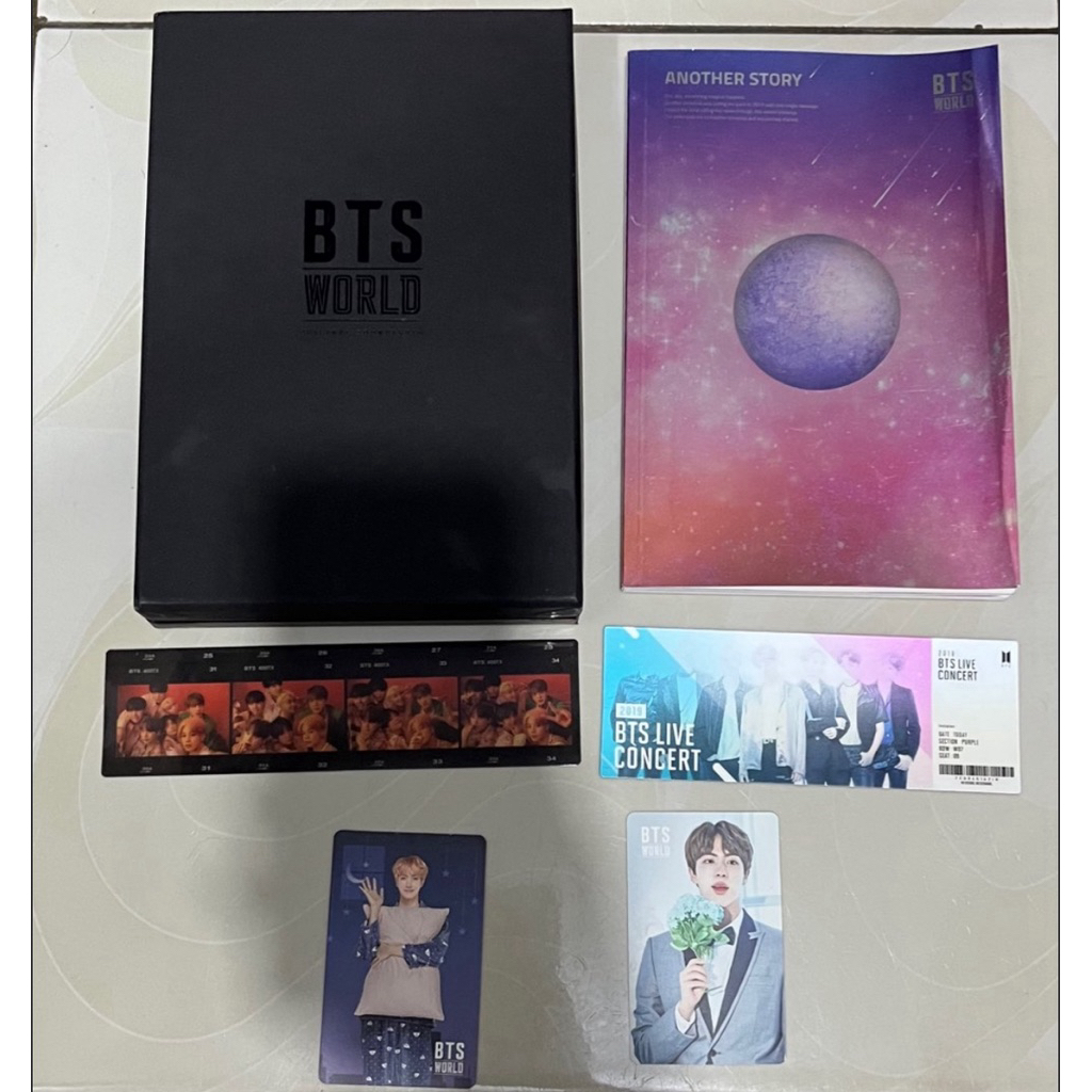 ALBUM BTS WORLD OST OFFICIAL FULLSET UNSEALED