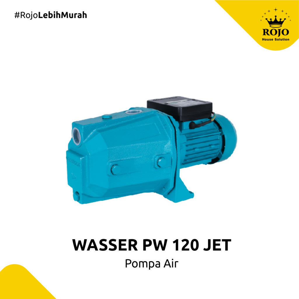Wasser PW 120 Jet - Pompa Air Wasser Non Otomatis