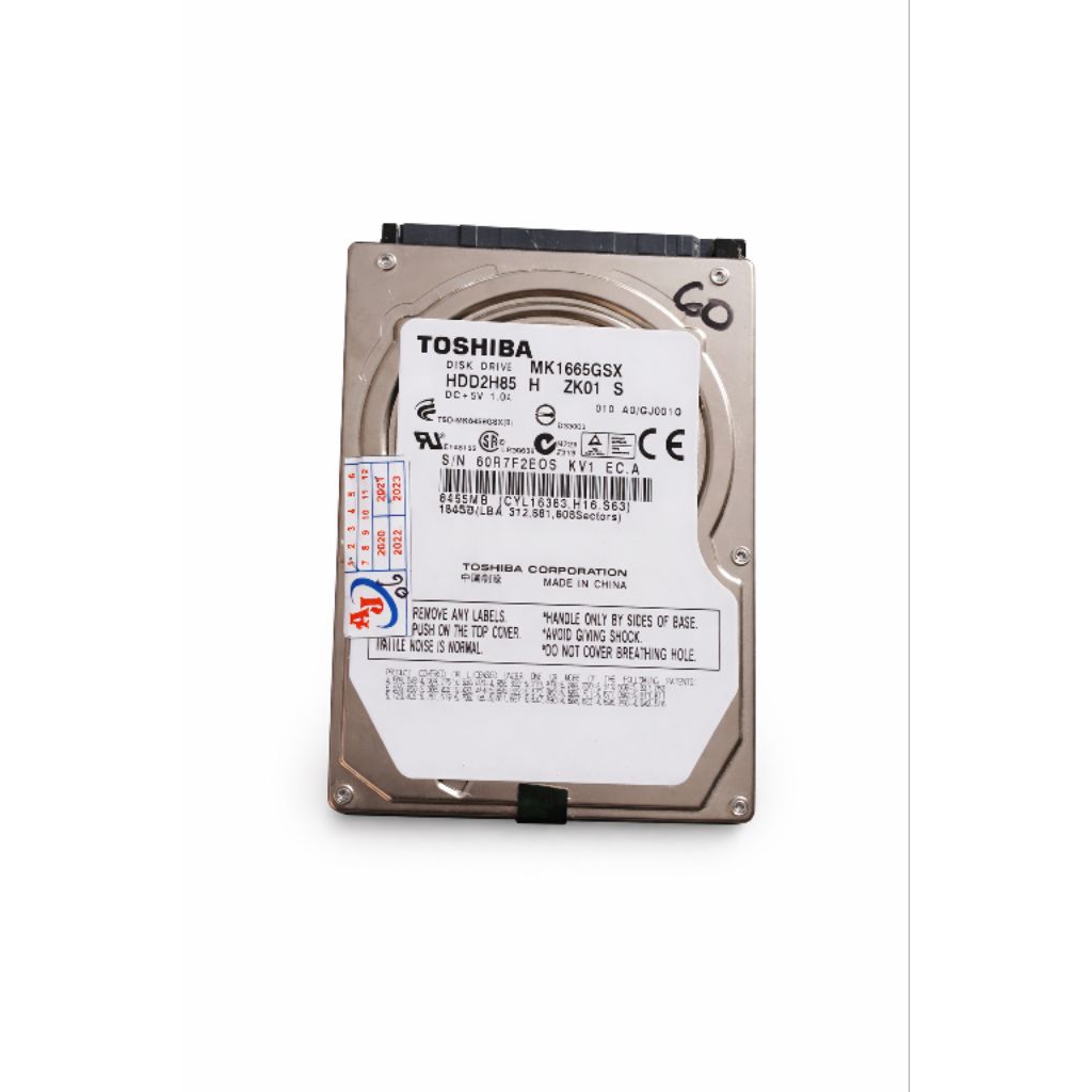 HARDDISK 160GB RUSAK 2,5 MATARAM REMBIGA