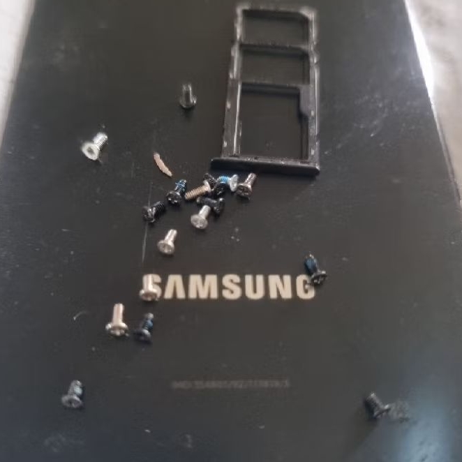 simtray dan baud samsung a22 5G ori copotan hp garansi