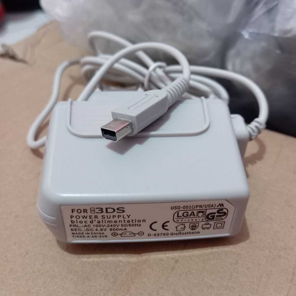 Charger adapter Nintendo 3 DS New 3DS LL XL - DS i - 3 DSi - DS XL