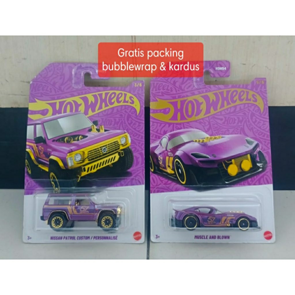 Mainan Mobil Anak Hot Wheels 57th Anniversary