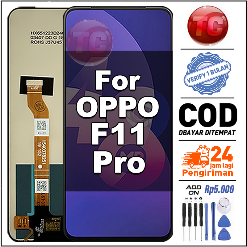 TC LCD For OPPO F11 Pro Fullset hp Touchscreen Kompatibel untuk Glass Touch Screen Digitizer COD