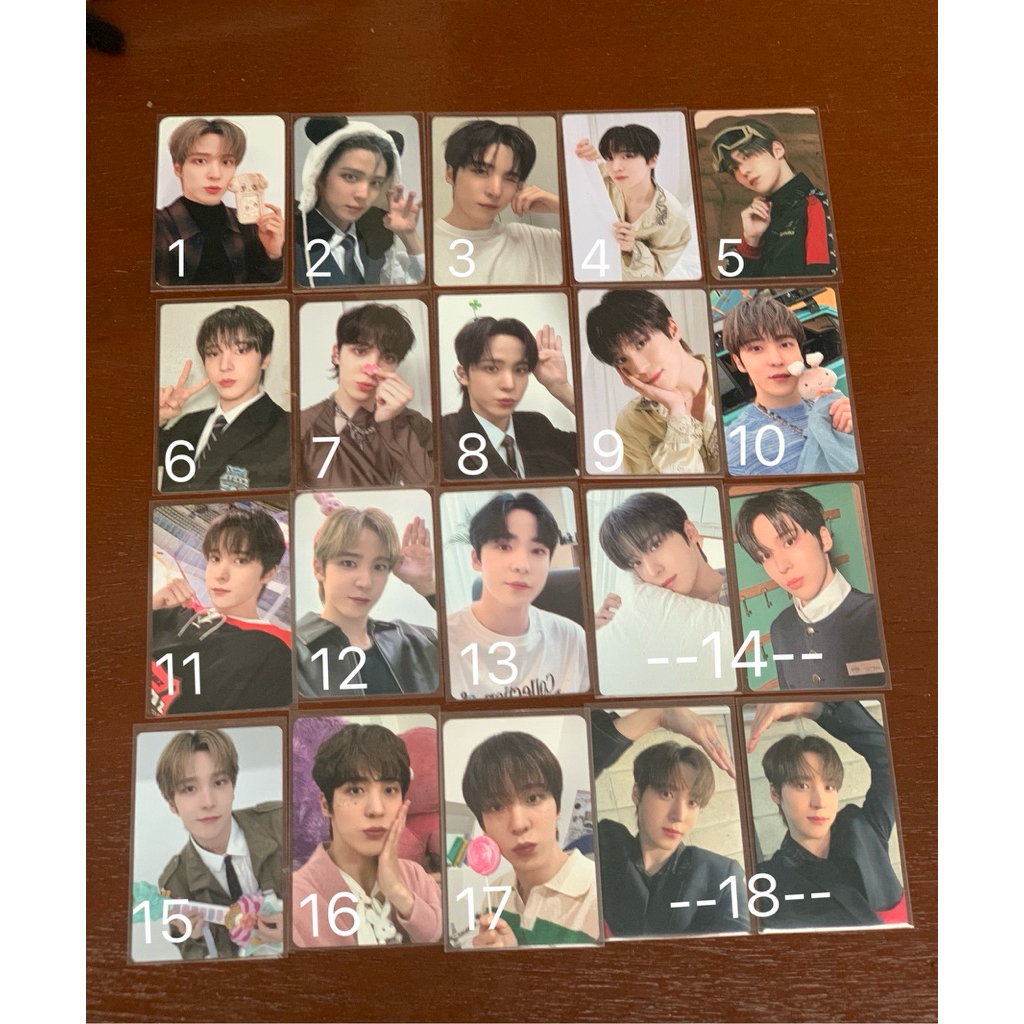 OFFICIAL PHOTOCARD YUNHO ATEEZ