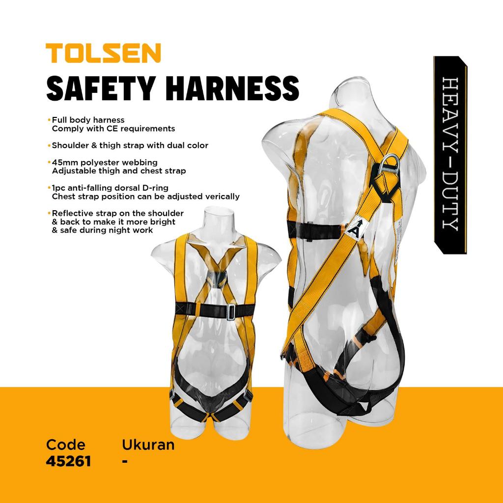 Tolsen Safety Belt Sabuk Pengaman Full Body Harness / Safety Harness Full body Industrial