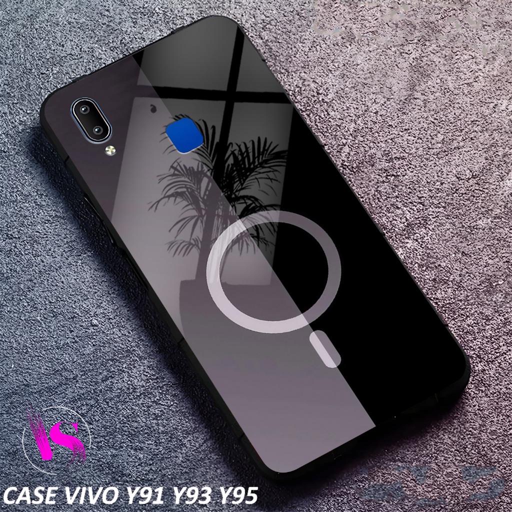 SoftCase Untuk VIVO Y91 Y93 Y95 Casing Glossy Case Glossy - Kesing Kaca Kilau - Casing Costum - Case