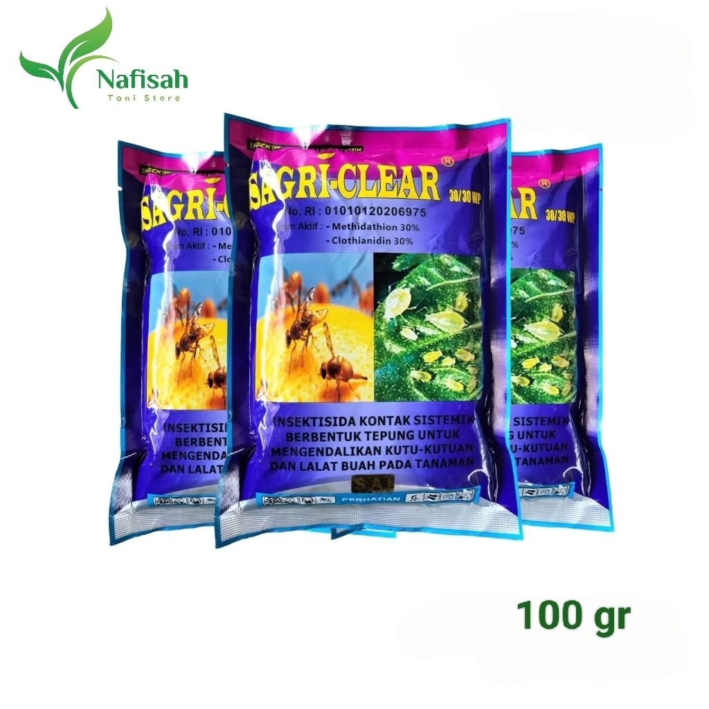 Insektisida Sagri Clear 100gr - Kontrol Sistemik, Efektif, Aman