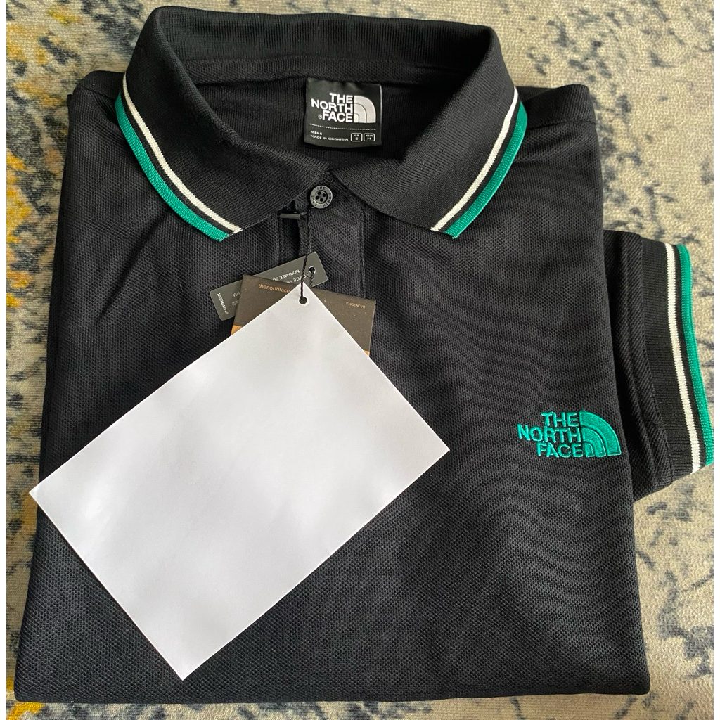 Polo Tshirt T3 En Ef Black Logo Bordir Tosca