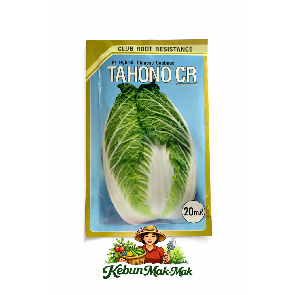 Benih Sawi Putih Tahono CR F1 Hybrid Tahan Akar Gada Bibit Sayur Berkualitas
