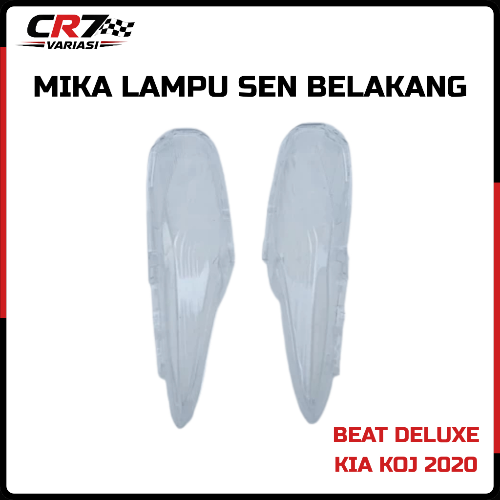 Mika Sen Belakang Beat 2020 Deluxe (Clear) CR7 Variasi Motor