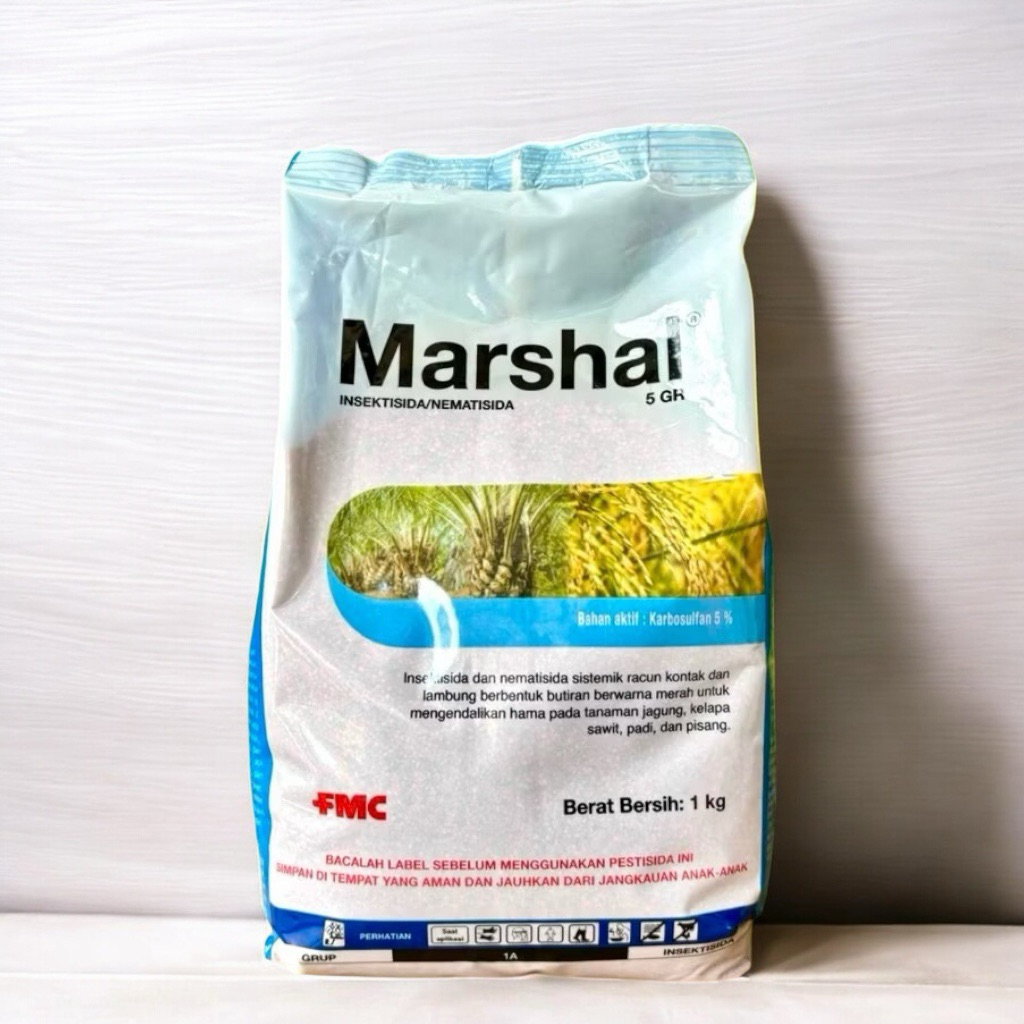Insektisida MARSHAL 5GR 1 Kg - Nematisida Marshal 5 Gr Kemasan 1 Kg