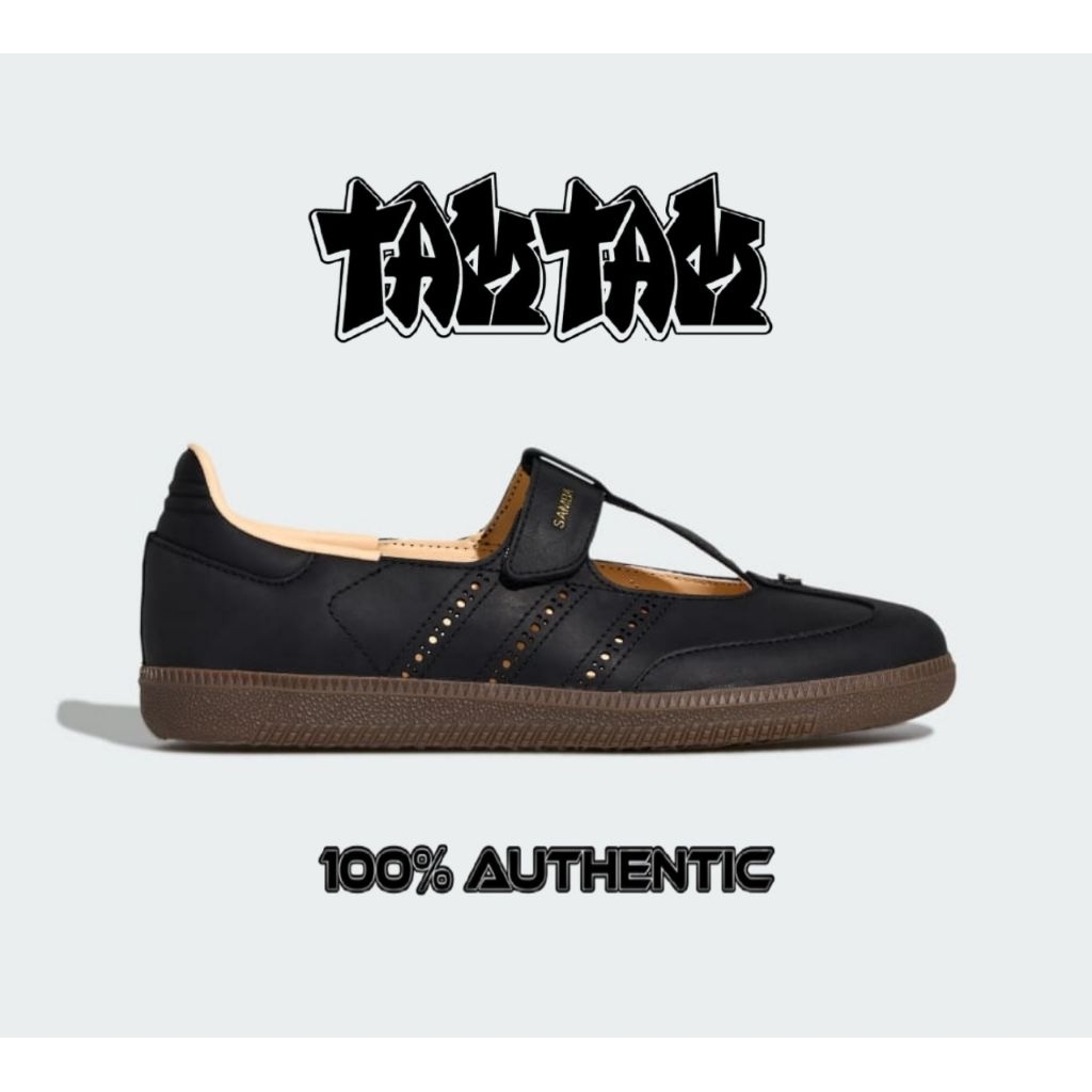Adidas Samba Jane Leather Black 100% Original