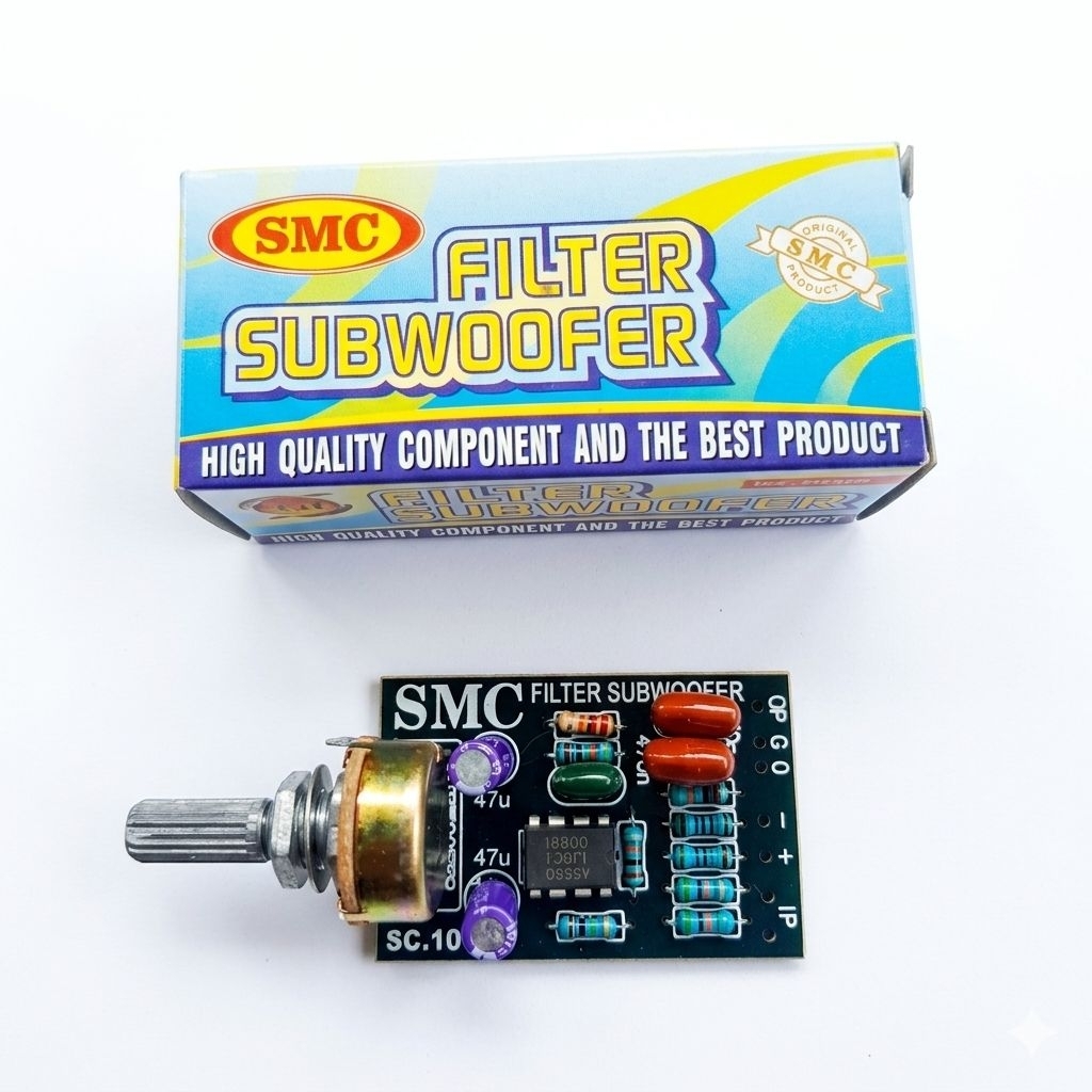 Tone Filter Subwoofer SMC SC.10 - High Quality Component