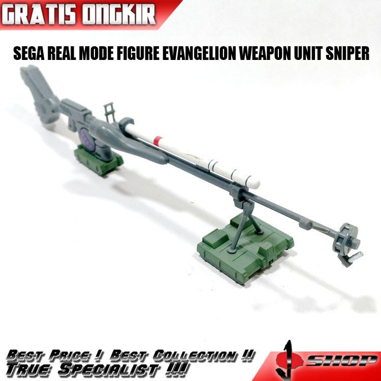 SEGA REAL MODE FIGURE EVANGELION WEAPON UNIT SNIPER FGR649