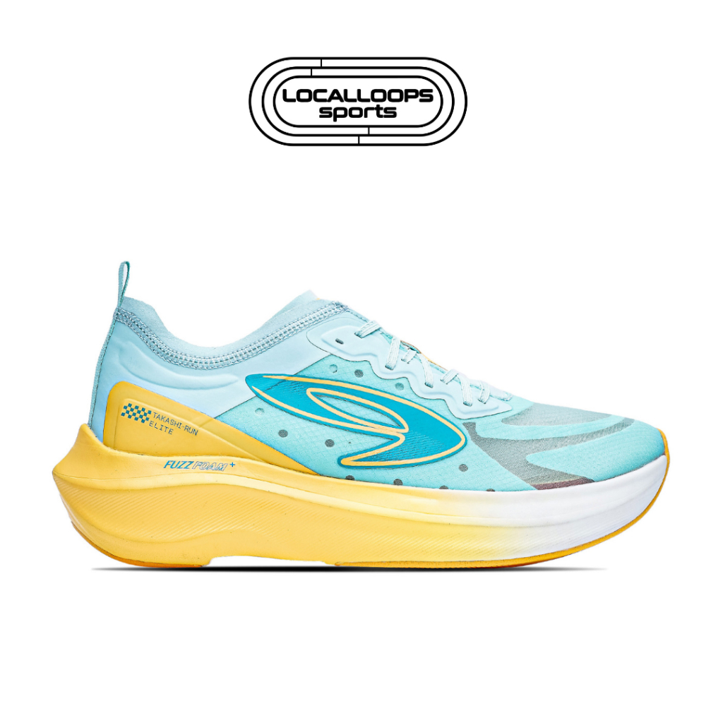 910 Sepatu Lari TAKASHI RUN ELITE - HIJAU MINT/KUNING/HIJAU TUA