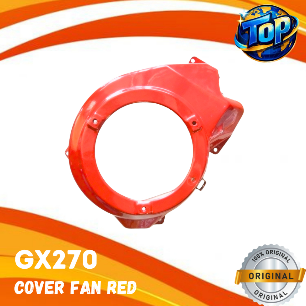 Cover Fan GX270 Merah / Tutup Kipas Mesin Penggerak High Quality / Tutup Kipas GX270 Cover Fan Red S