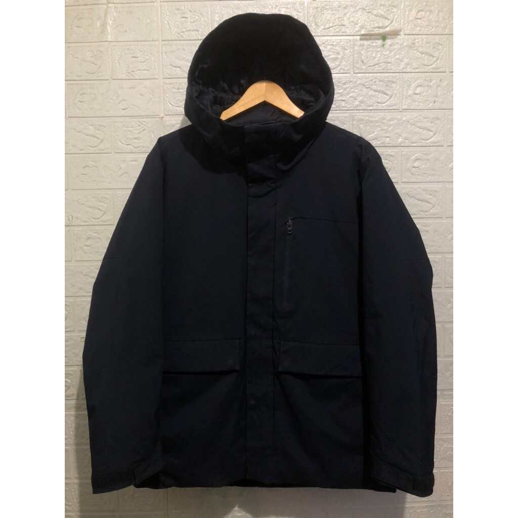 UNIQLO hybrid down parka jaket navy