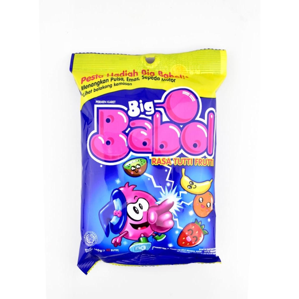 Big babol permen karet 140g - big babol permen karet - permen karet chupa chups