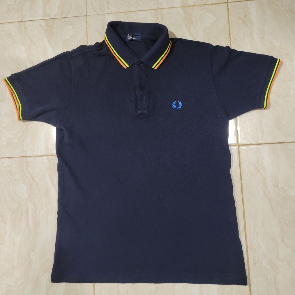 polo shirt fred perry twin tipped