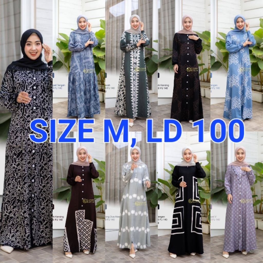 GAMIS TWILL ELZHAF LD 100 ORI TERBARU, GAMIS ELZHAF, GAMIS TWILL PEKALONGAN