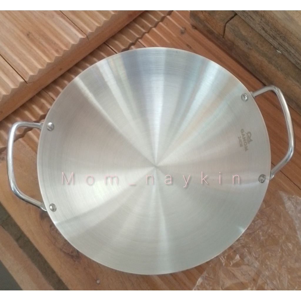 Wajan pengorengan ganom/Wajan stainless steel/Wajan 20cm/Wajan stainlees steel 20Cm