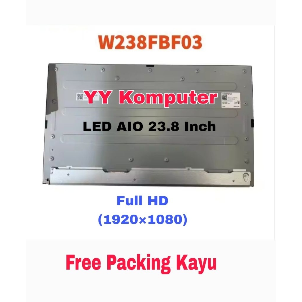 Layar LED LCD PC All In One Acer Aspire C24-1700 D20W4 W238FBF03 AIO 23.8 Inch Full HD