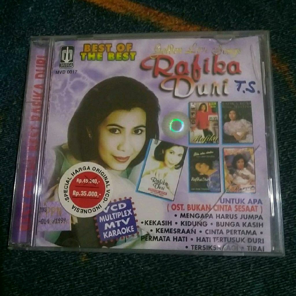 vcd best of the best rafika duri